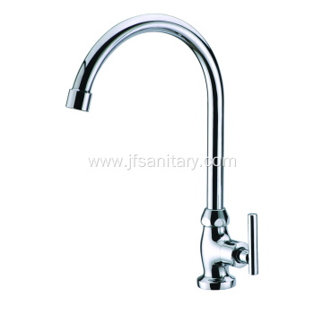 Brass Body Single Cold Kitchen Faucet Tap